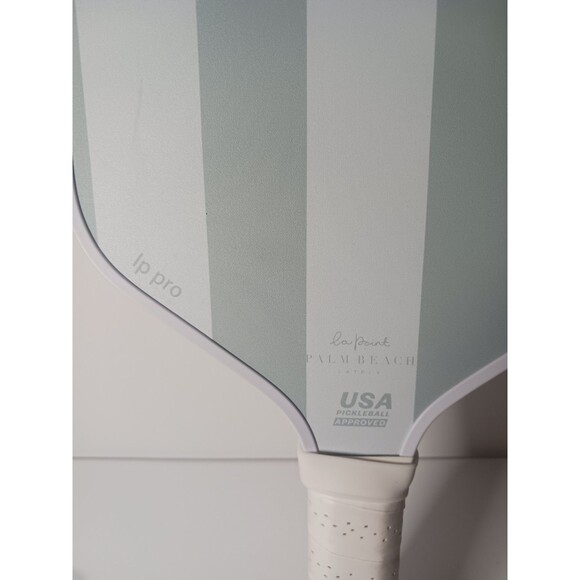La Point Pretty Pro Pickel Ball Paddle + Cover White Luxury Womens Palm Beach - Picture 5 of 8